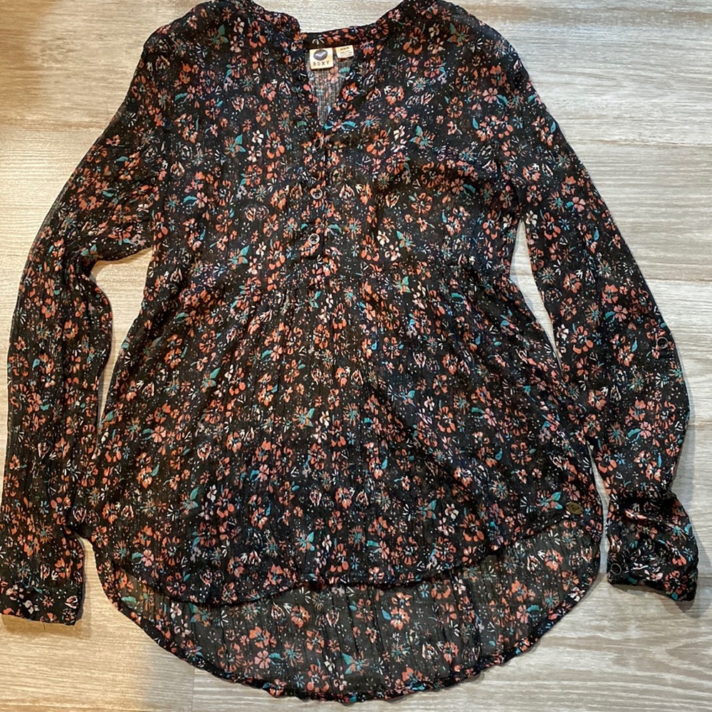 3for$20 Roxy | Size:M flower print tops SzM
